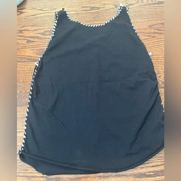 Women’s Custom Boutique MADONNA Black Tank Top T Shirt Size Medium - Picture 5 of 6